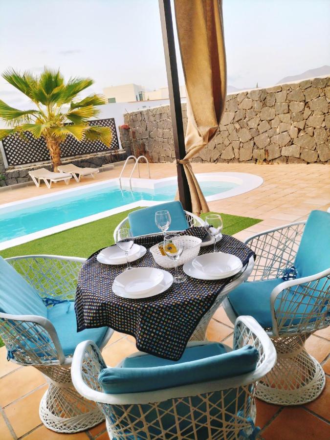 Lovely Villa Kiluka Heated Pool Playa Blanca  Exterior foto