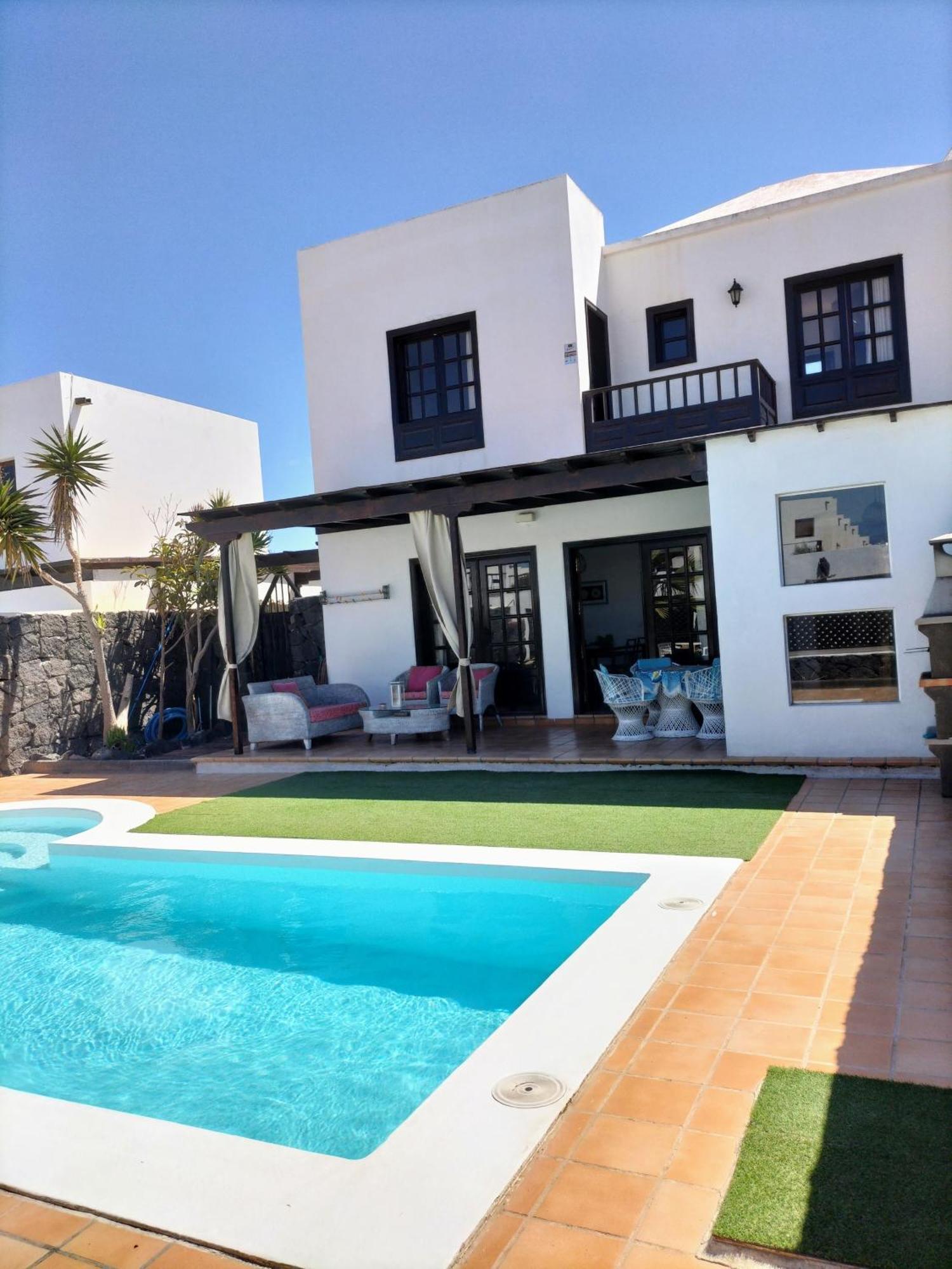 Lovely Villa Kiluka Heated Pool Playa Blanca  Exterior foto