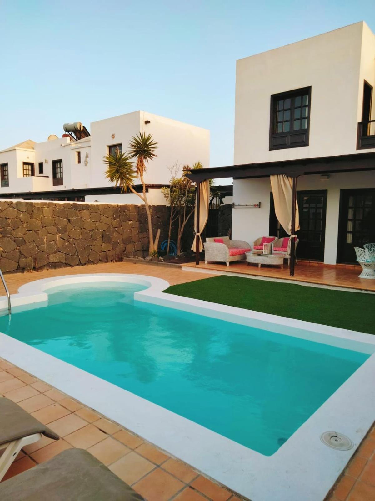 Lovely Villa Kiluka Heated Pool Playa Blanca  Exterior foto