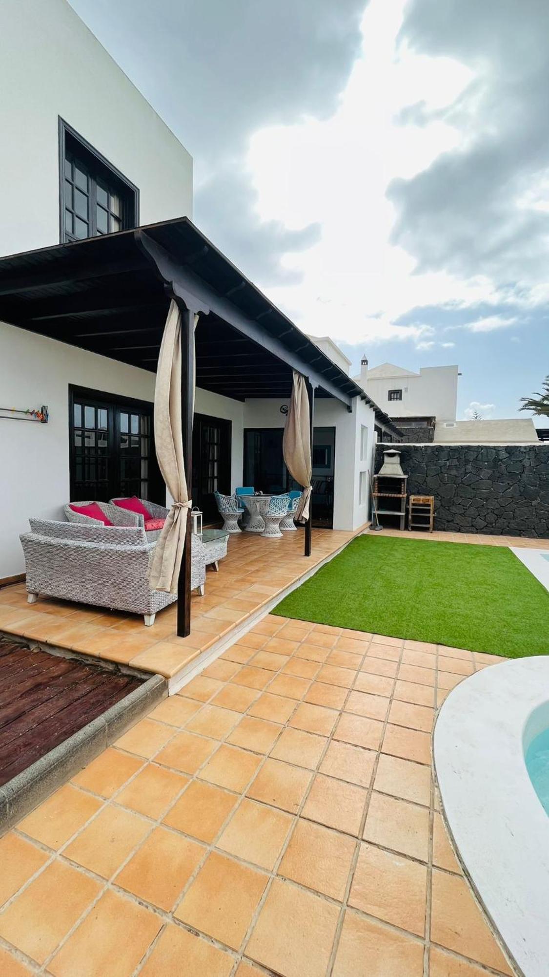 Lovely Villa Kiluka Heated Pool Playa Blanca  Exterior foto