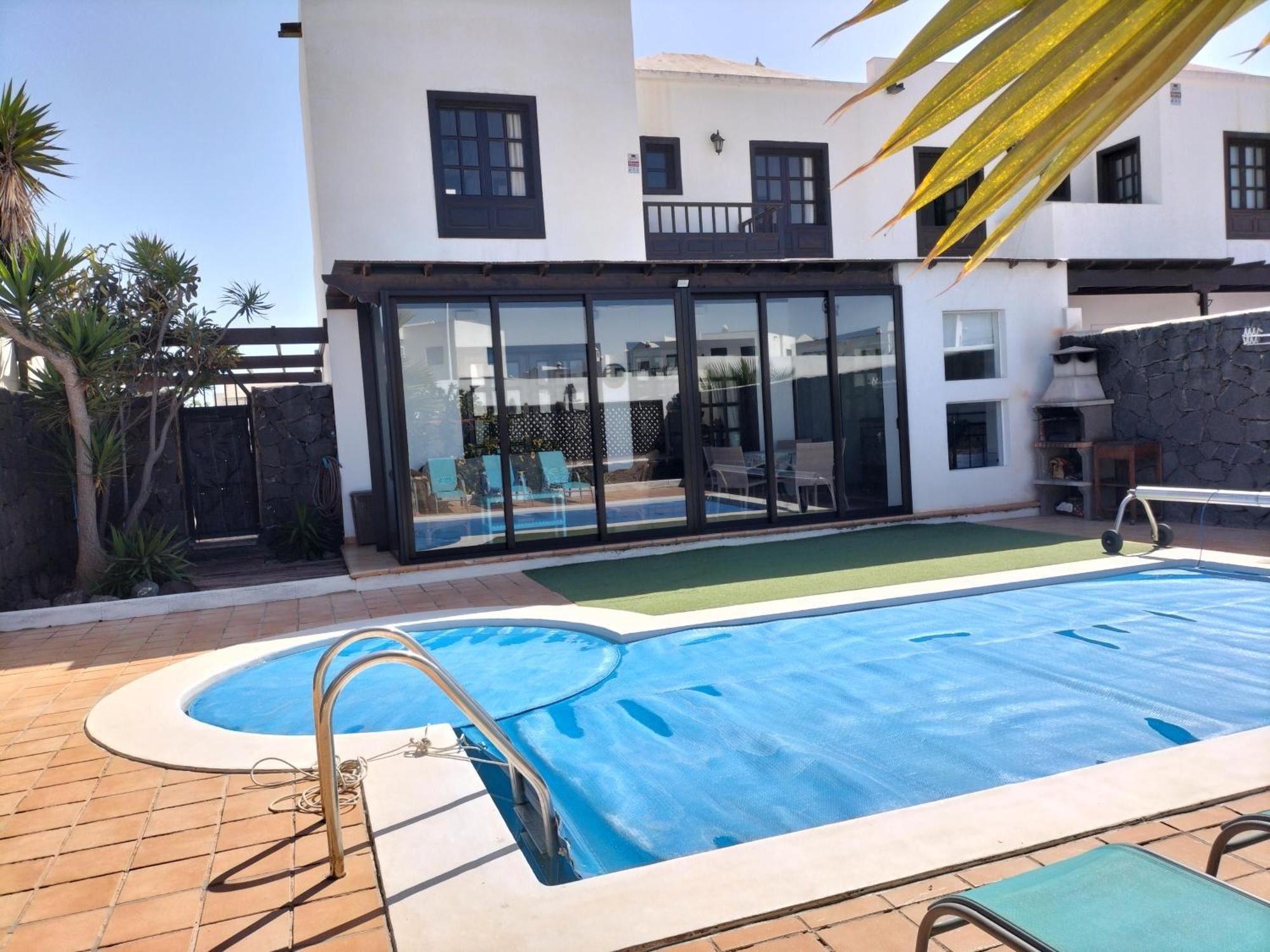 Lovely Villa Kiluka Heated Pool Playa Blanca  Exterior foto